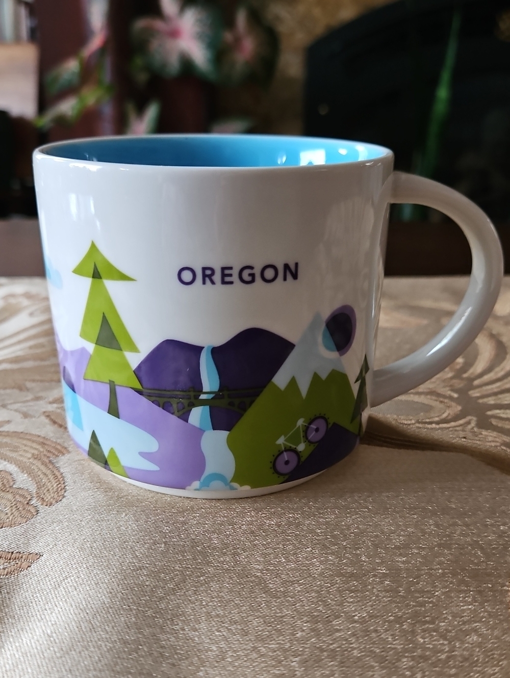 Starbucks You Are Here Oregon Mug 14 oz NEW With Tag
